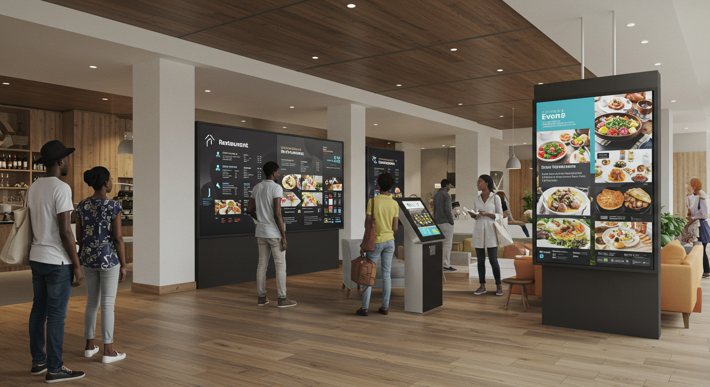 Exemple de Signalétique Numérique 3